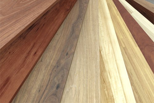 New laminate flooring in a bright room
